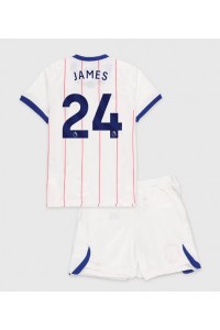 Chelsea Reece James #24 Babyklær Tredje Fotballdrakt til barn 2026-27 Korte ermer (+ Korte bukser)
